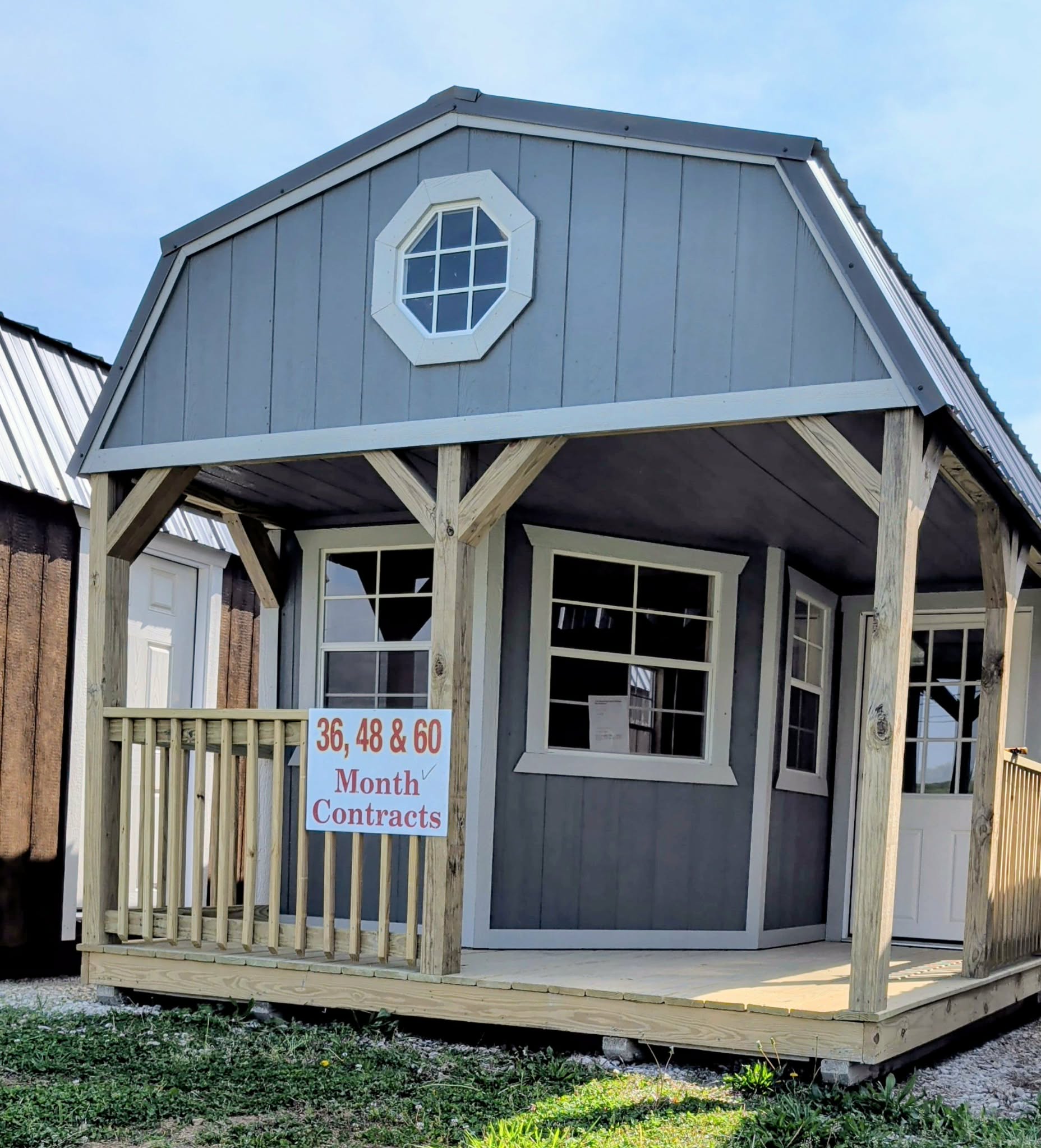 View details for 12 x 32 Deluxe Lofted Barn Cabin