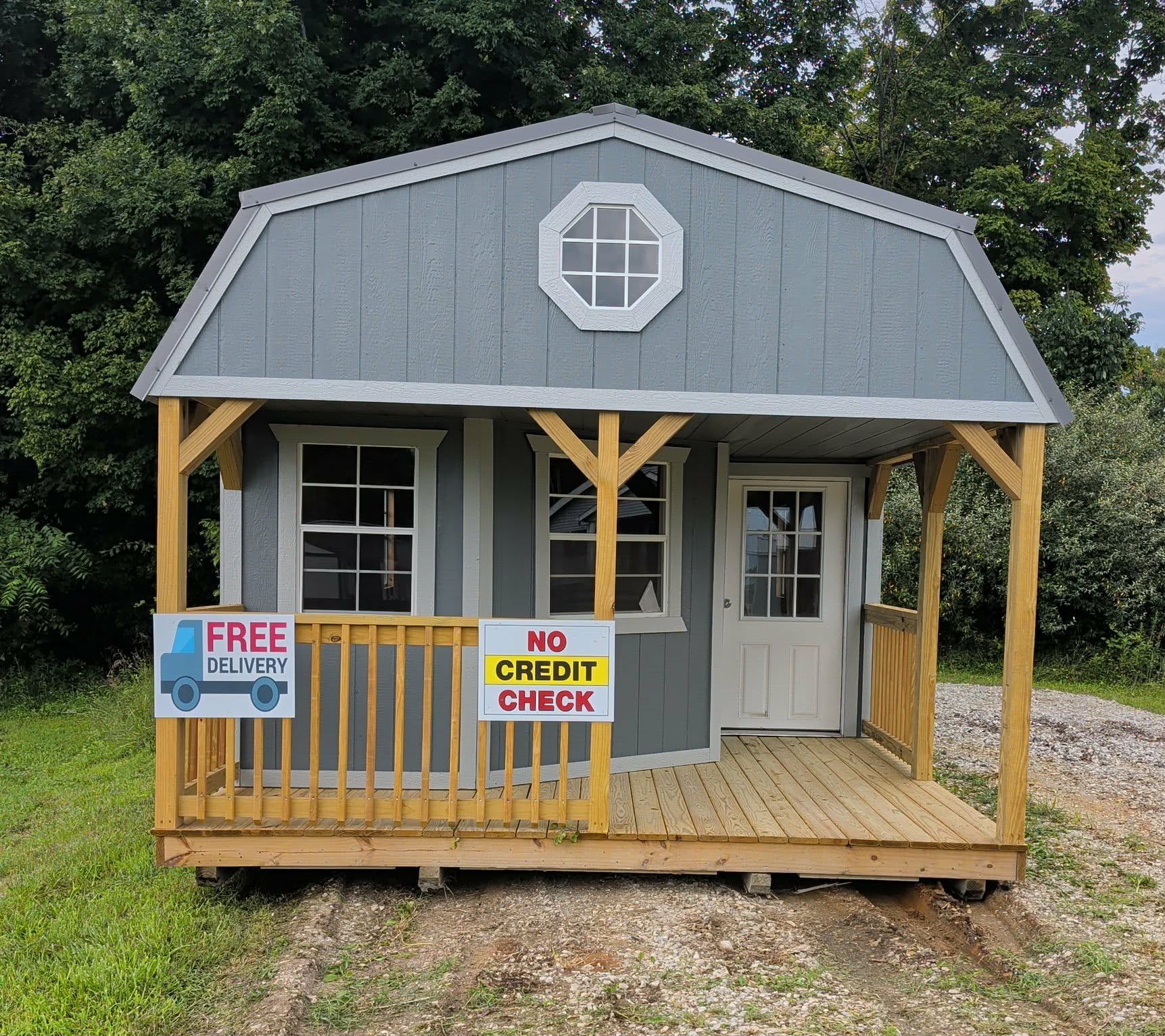 View details for 14 x 40 Deluxe Lofted Barn Cabin