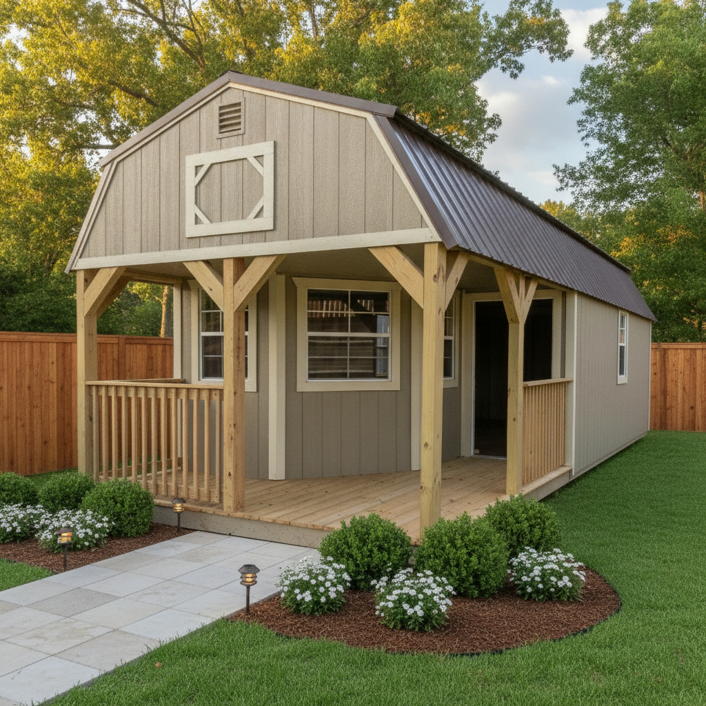 View details for 12 x 32 Deluxe Lofted Barn Cabin