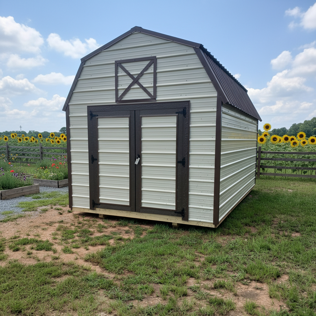 10 x 16 Lofted Barn – 1