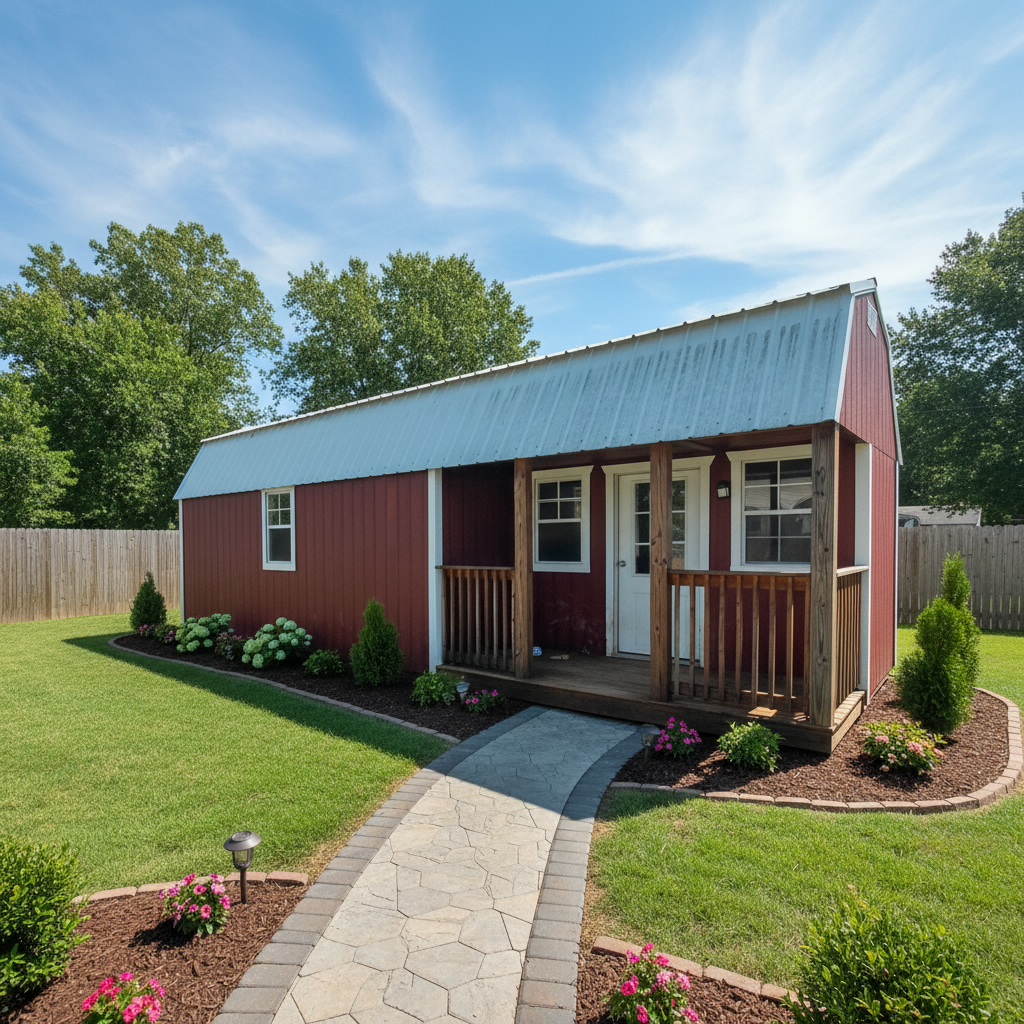 View details for 12 x 32 Lofted Barn Cabin