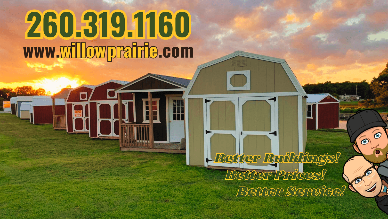 Willow Prairie Portable Buildings - Fremont, Indiana - Founder Dealerships